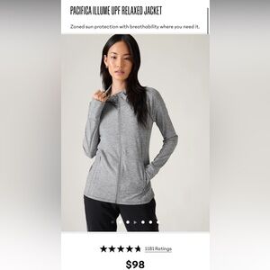 Athleta Pacifica Illume Relaxed UPF Jacket